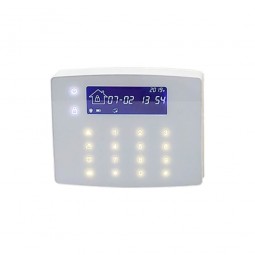 Wisetech WS-213 WS-212 Alarm paneli için kablolu dokunmatik tuş takımı Wisetech WS-213 WS-212 Alarm paneli için kablolu dokunmatik tuş takımı